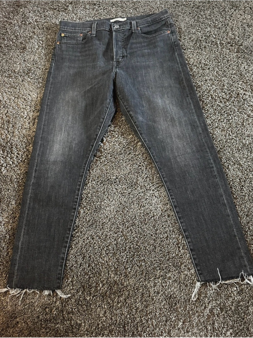 Levi's Women's Skinny Black Washed Jeans